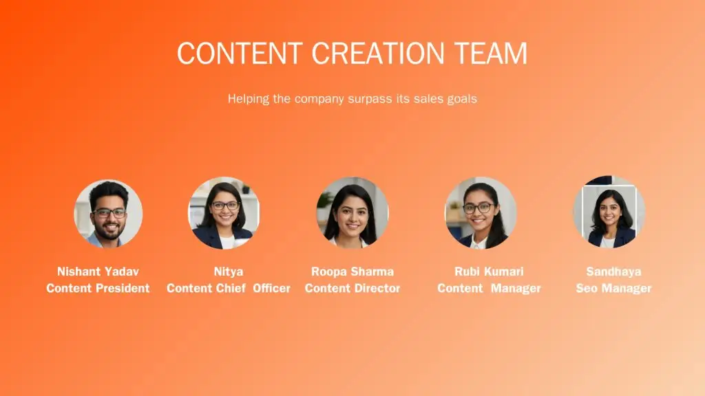 content-creation-team